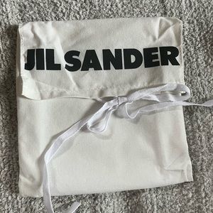 JIL SANDER CANVAS POUCH
